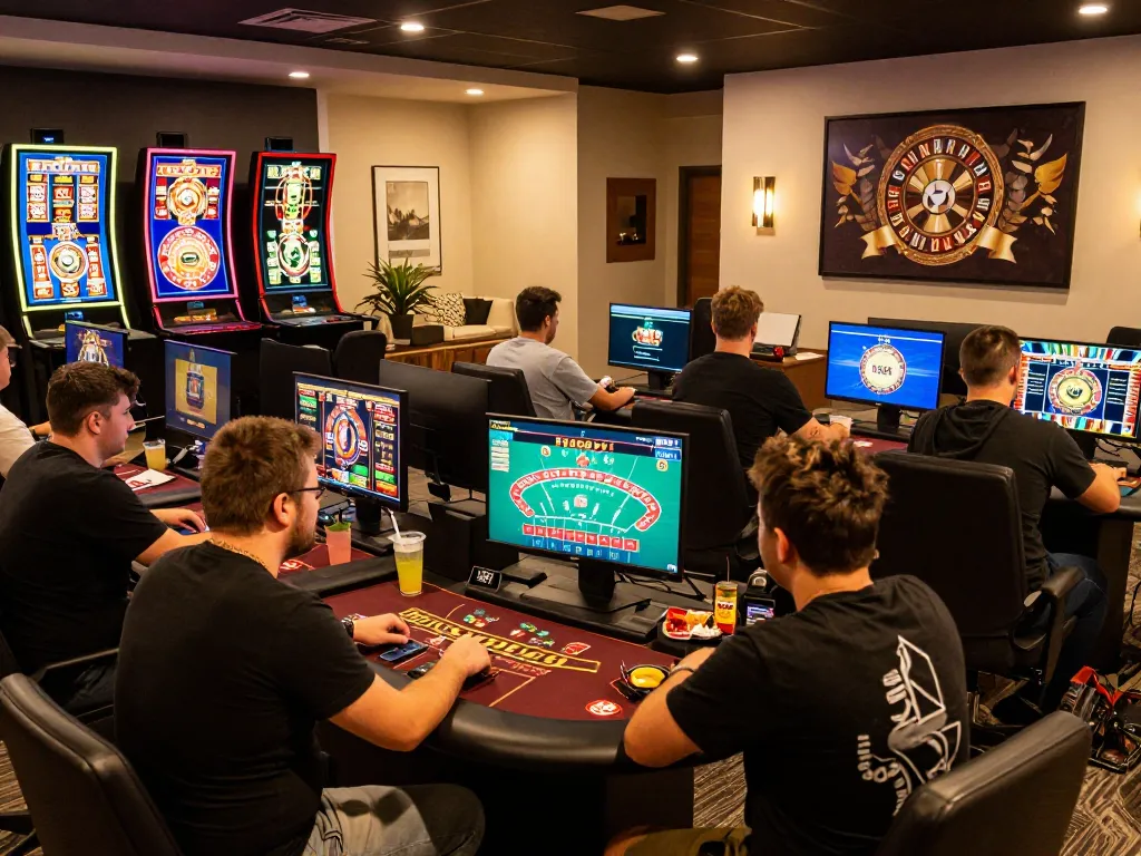 Join exciting online gaming sessions at F168, featuring engaging slots and table games in a cozy setting.