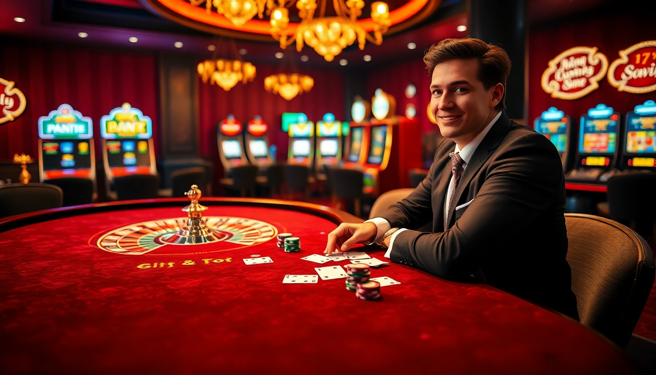 Experience the excitement of 11win with a captivating casino scene featuring a roulette wheel and poker chips.