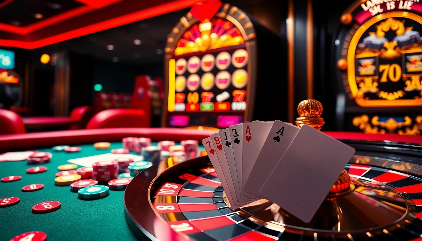 Experience high-stakes excitement with 789p casino gaming, featuring vibrant roulette and elegant cards.