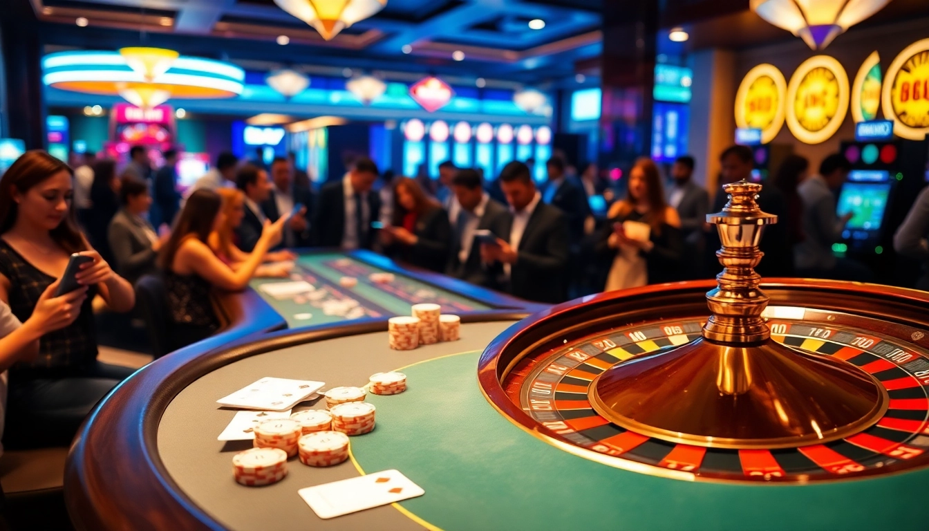 Excited players engaging with 888new's casino games at a vibrant poker table.
