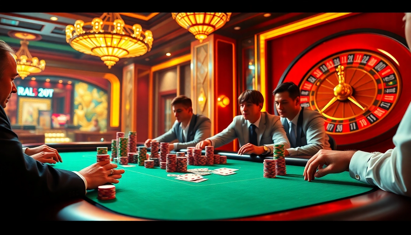 Experience high-stakes excitement at https://g28e.com/ with vibrant poker chips and intense gameplay.