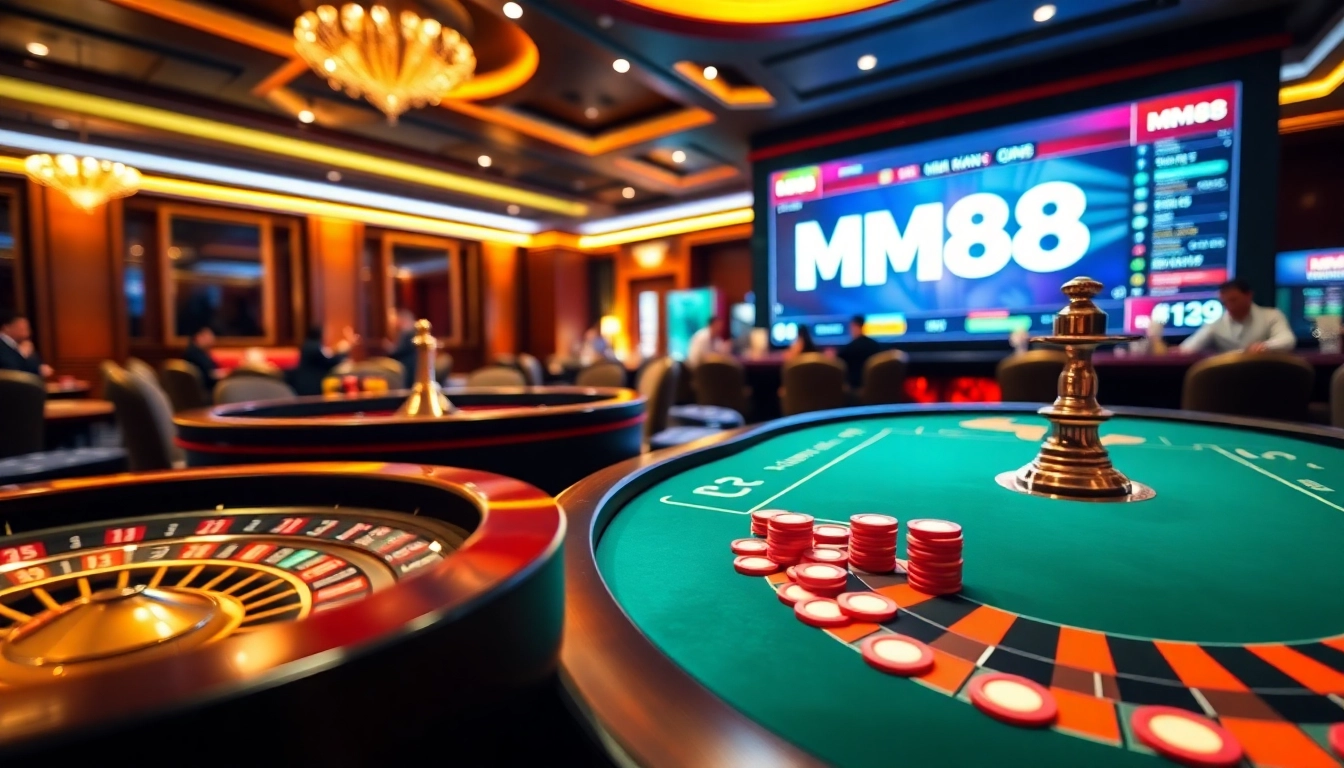 Experience excitement at trang chủ mm88 with vibrant poker games and an immersive casino atmosphere.