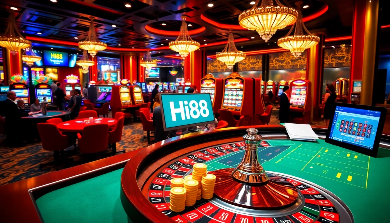 Join the excitement at Hi88's vibrant casino, featuring thrilling games and action-packed betting.