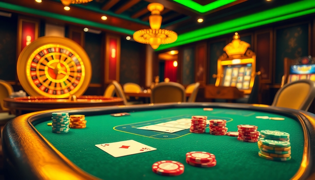 Experience the thrilling poker atmosphere at https://vin88z.net/ with vibrant card games and casino ambiance.