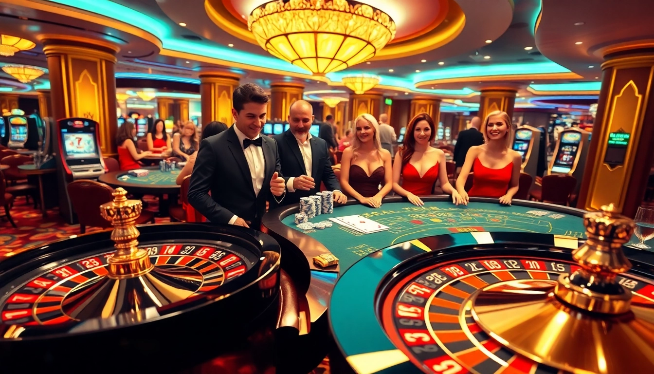 Experience the thrill of winning at TR88 autos casino surrounded by poker tables and roulette wheels.