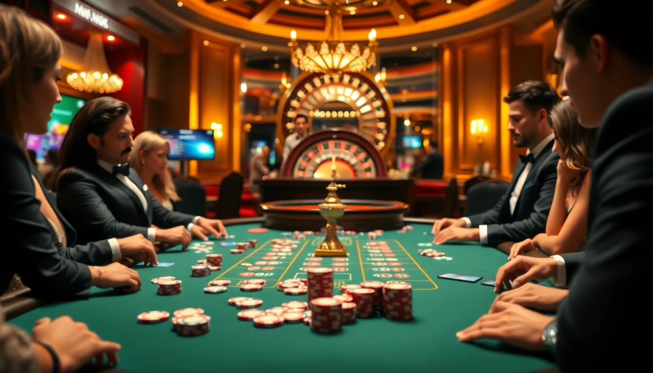 Experience thrilling gameplay at https://mm88.moe/ with detailed poker scenes, vibrant chips, and luxurious casino ambiance.