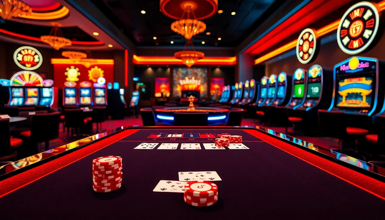 Experience thrilling gameplay at V7SB, featuring high-stakes poker and extravagant casino tables.
