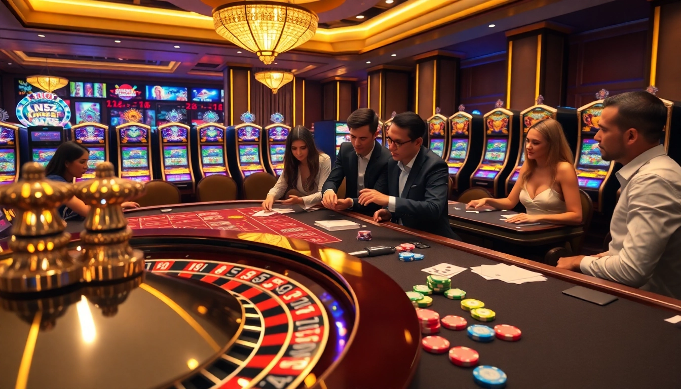 Experience the thrill of kèo bet88 with professional gamblers at a luxurious casino.