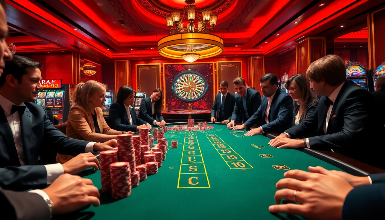 Experience premium gaming action at https://xx88.moe/ with vibrant casino tables and engaged players.