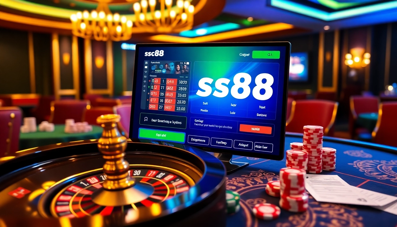 Experience the excitement of sc88 with vibrant casino games and sophisticated betting options.
