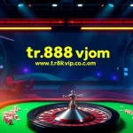 Experience luxury gaming at https://tr88vip.co.com/ with vibrant casino tables and slot machines.