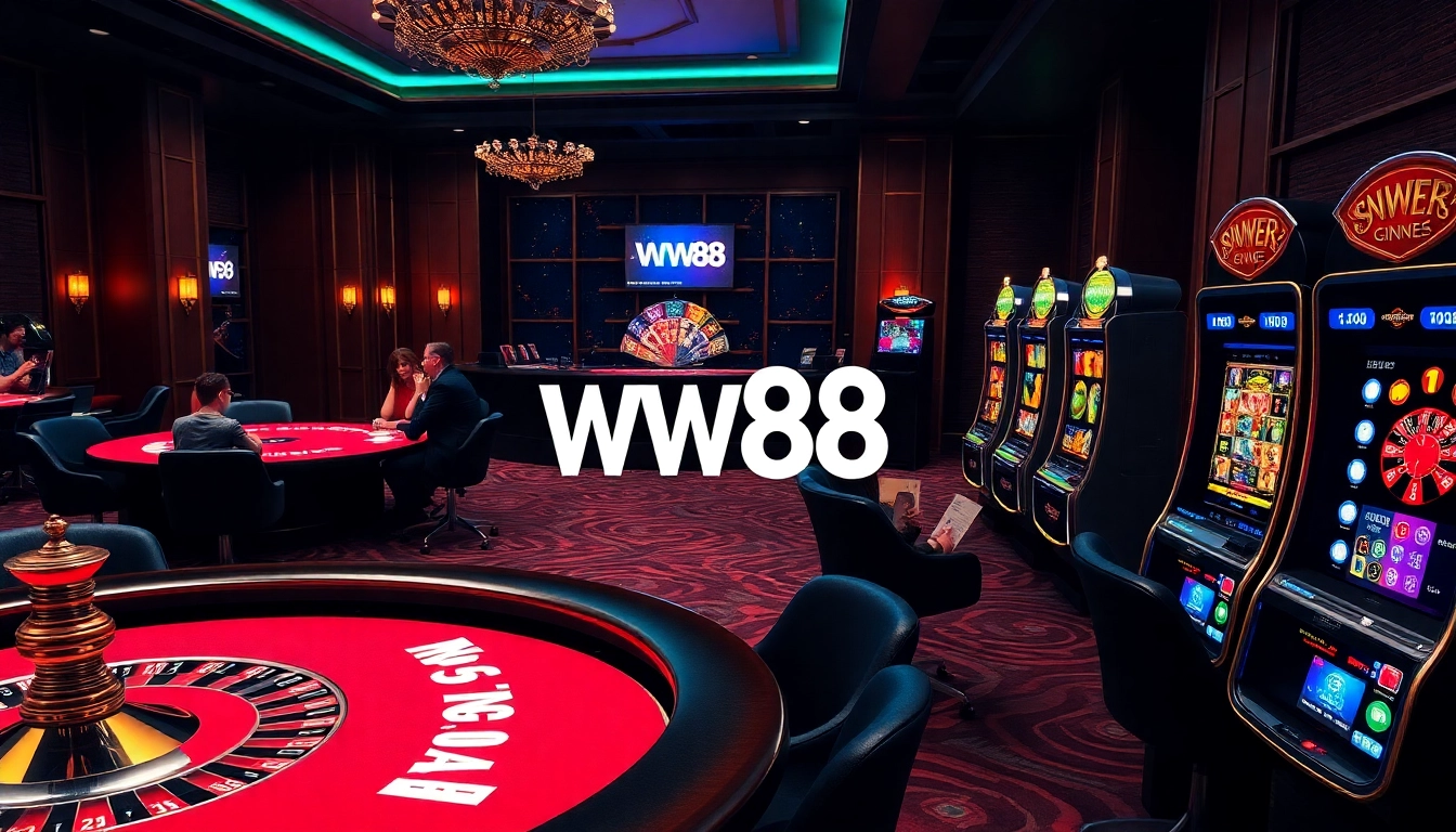 Win at WW88 with dynamic games in a stylish casino setting.