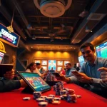 SBOBET.dance provides a dynamic online betting experience, showcasing users engaged in poker and live sports betting.