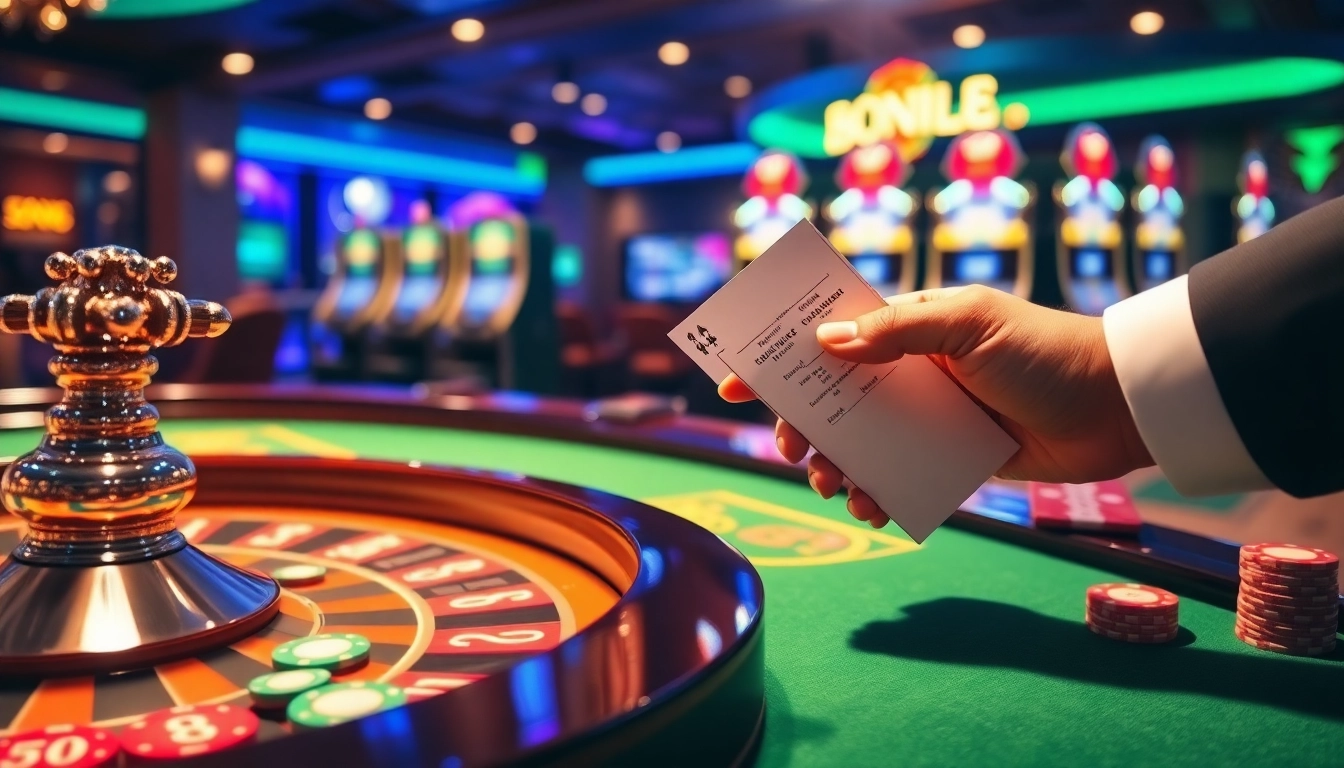 Players betting at a luxurious casino table inspired by https://s8hn.com/ with vibrant poker chips and ambiance.