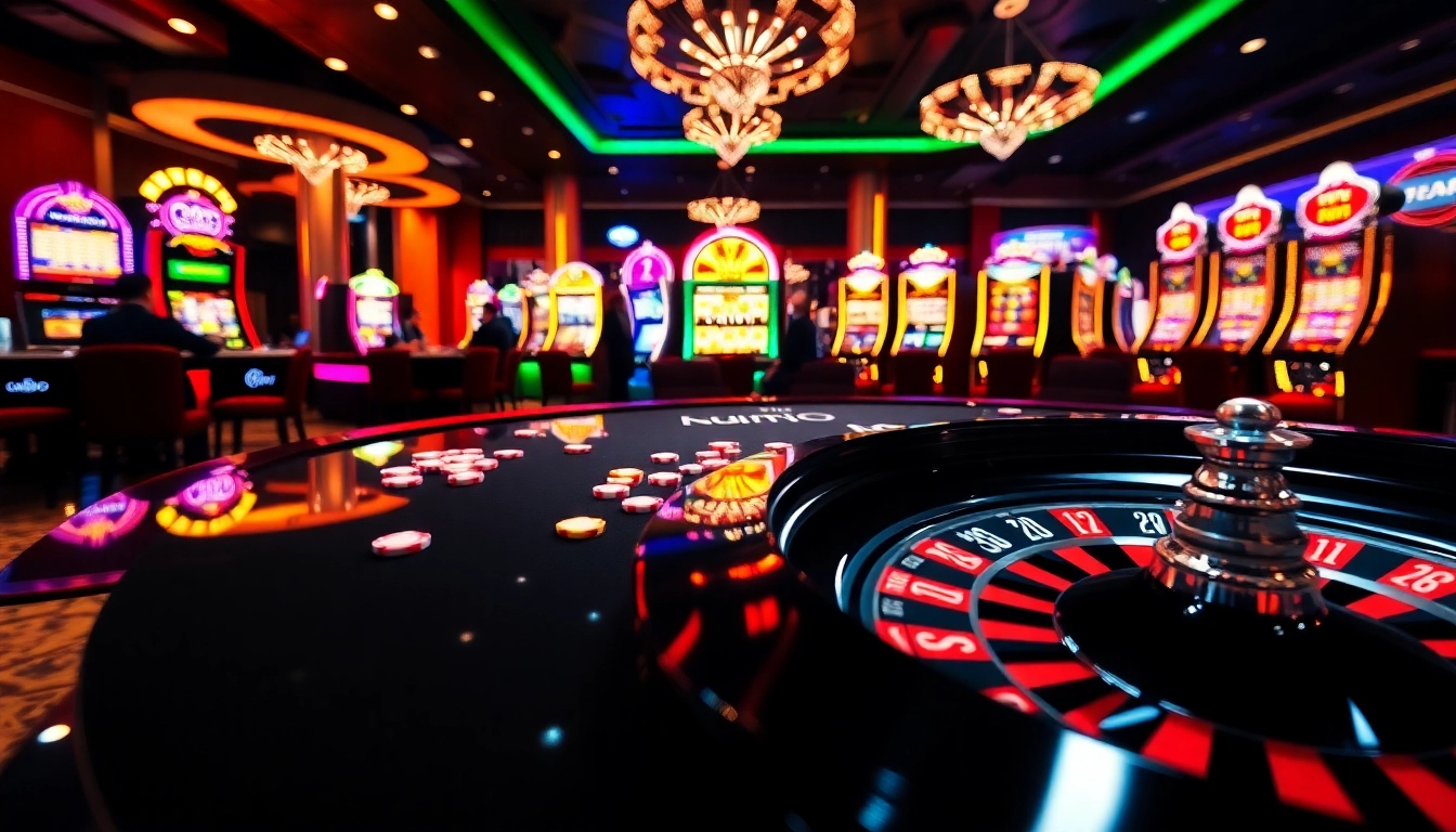 Experience high-stakes gambling excitement at https://az888.futbol with vibrant poker tables and slot machines.