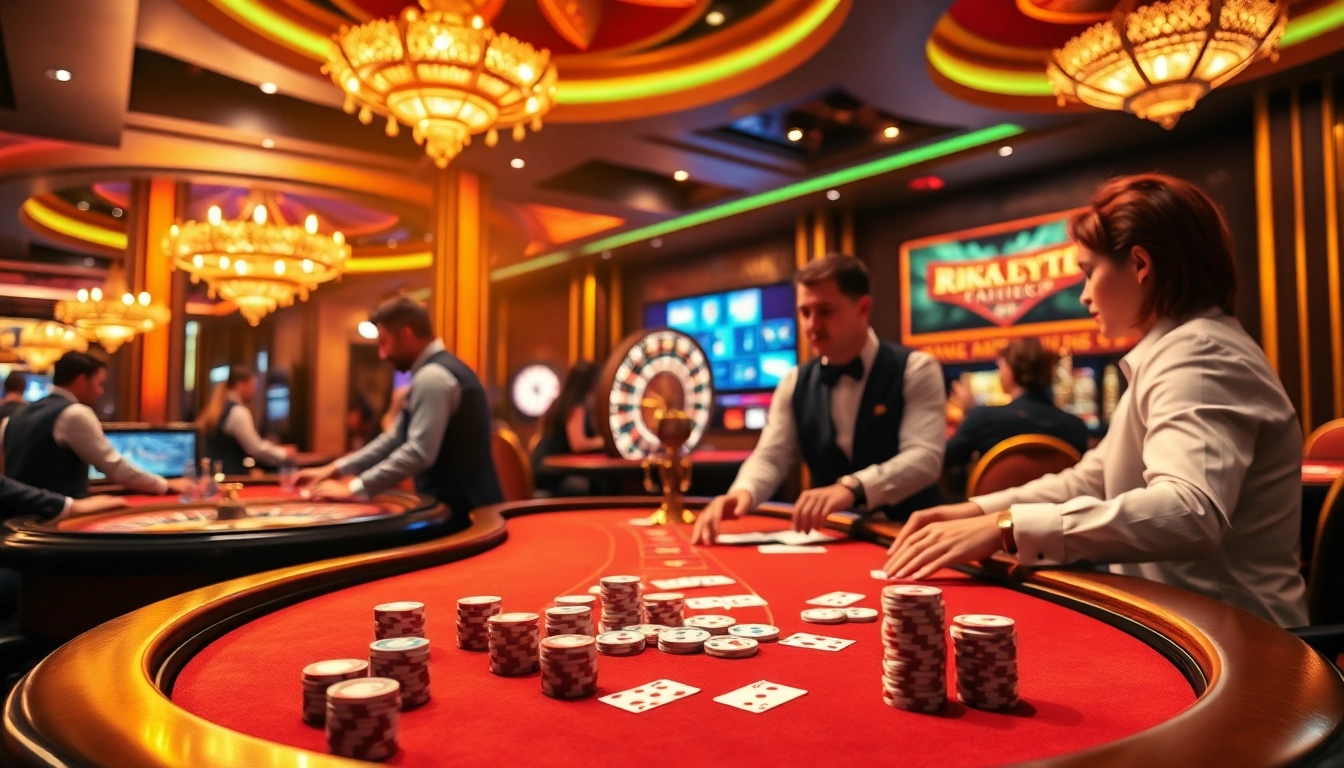 Experience excitement at rikvip with vibrant gaming tables and professional dealers.