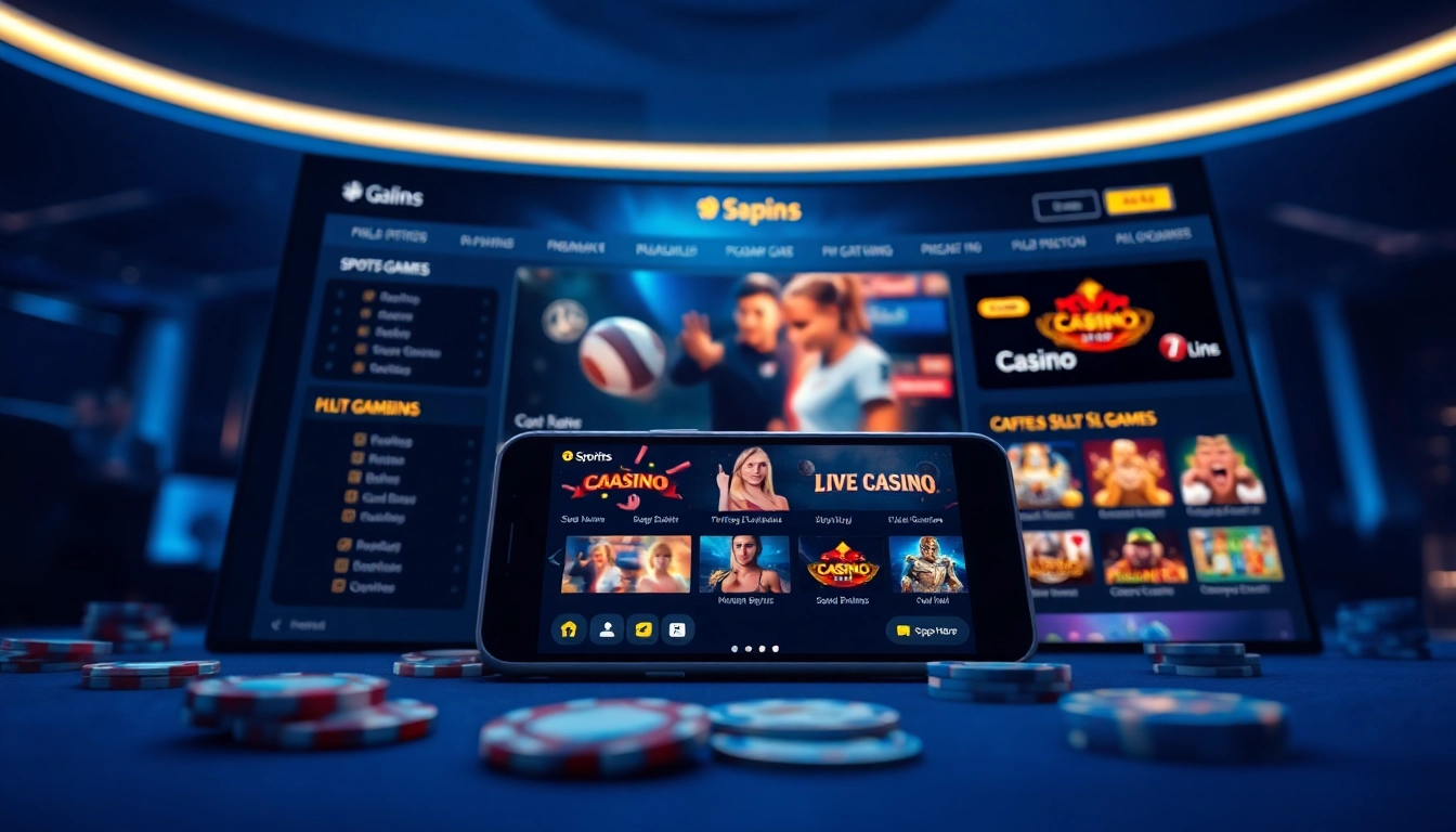 Explore the engaging online gambling interface at https://566.jpn.com/ showcasing sports and casino games.