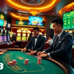 Experience the thrilling features of the TG88 app in a vibrant online casino setting.