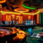 Engaging scene of Lô đề trực tuyến excitement with vibrant gambling elements.