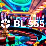 Experimente a emoção do BL555 com mesas de cassino vibrantes e jogadores.