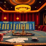 Players engaging with xổ số xn88 in a vibrant online lottery casino filled with betting slips and exciting screens.