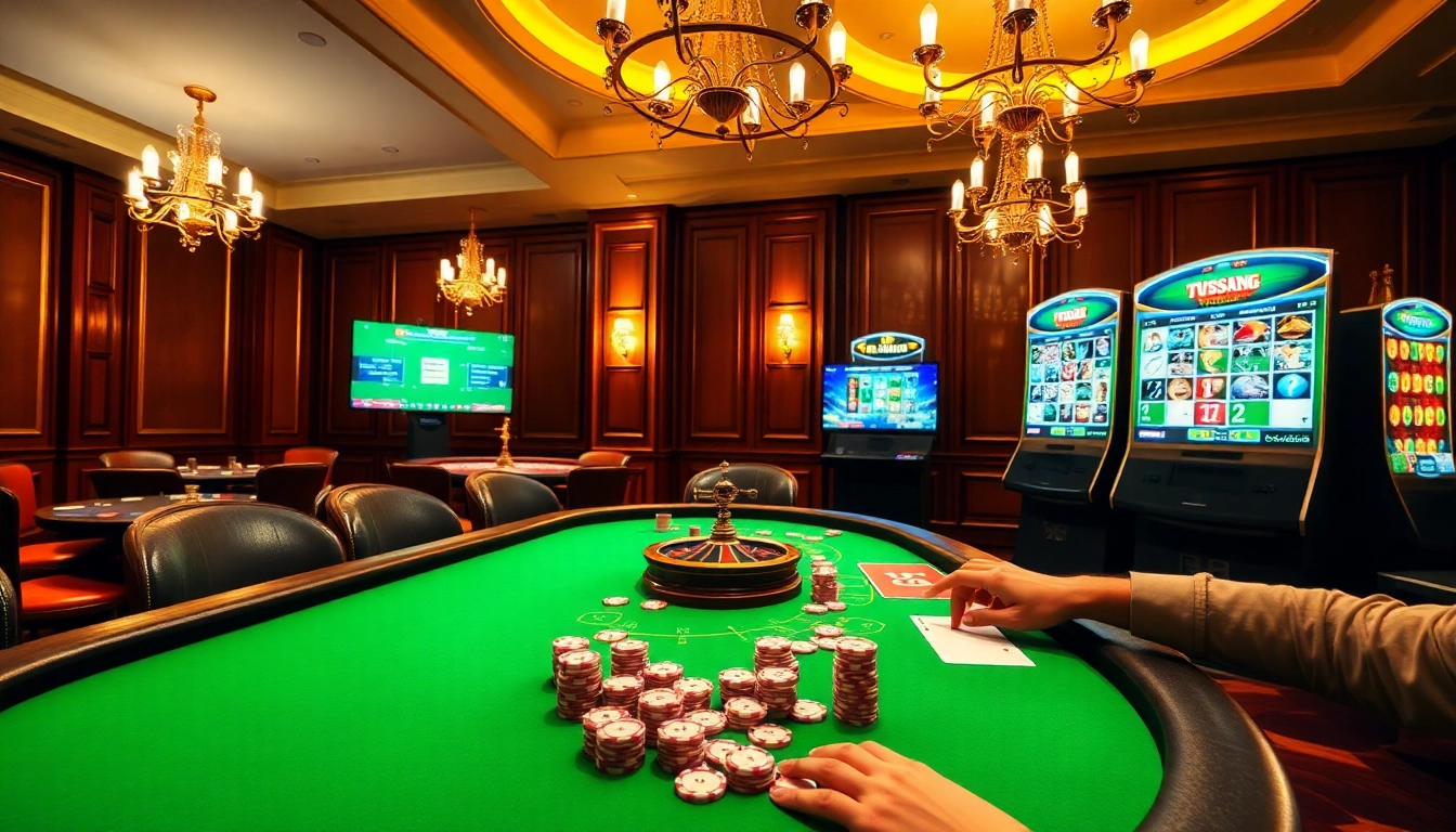 Experience excitement at tt88 casino tables with vibrant games and engaging players.