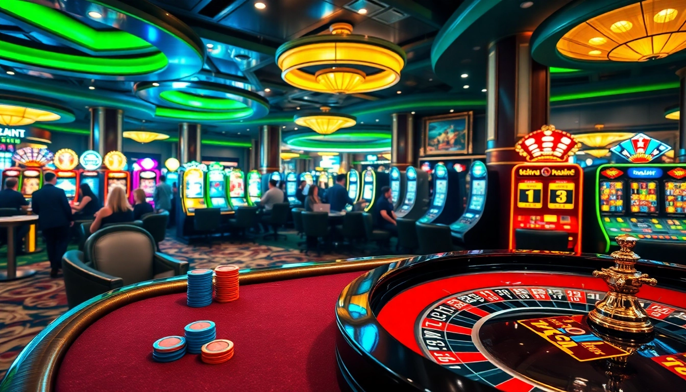 Experience the vibrant atmosphere of gambling at https://hu88u.com/ with luxury casino elements.