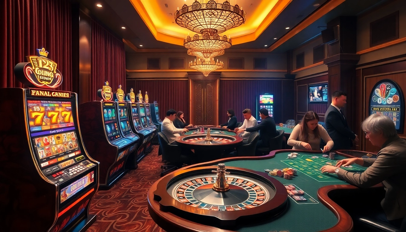 Experience the excitement of winning at 123b.ing's vibrant casino games and dynamic atmosphere.