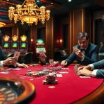 Experience high-stakes poker at https://bl555.training/ with players engaged in thrilling card games.