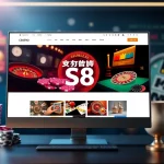 Access the Đăng nhập S8 portal with vibrant casino graphics and elements for an exciting game experience.