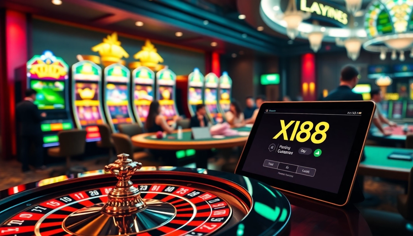 Experience thrilling games at https://xn88.law/ with vibrant casino tables and exciting slot machines.