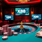 View exhilarating gameplay at https://x88.law/, where roulette and poker excitement unfolds.