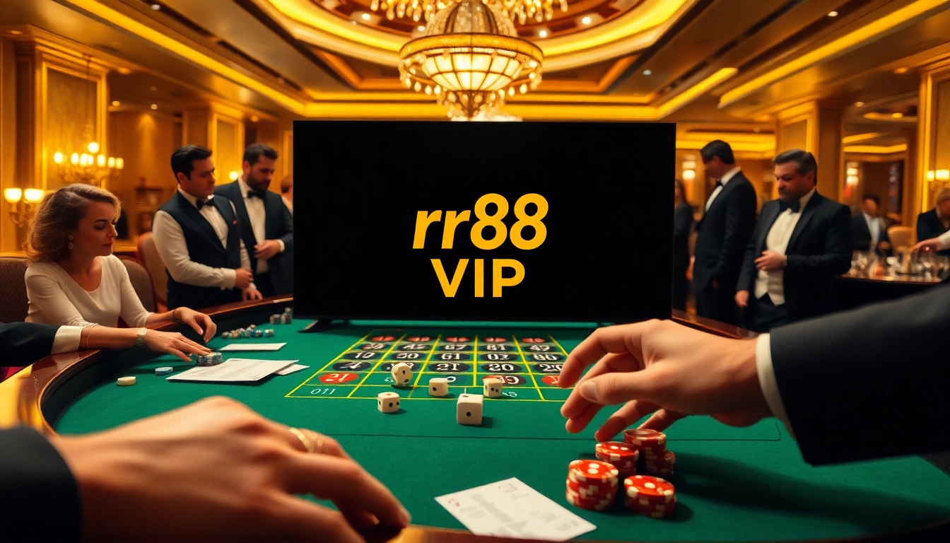 Experience the thrill of rr88 vip with exclusive poker chips and bright casino visuals.