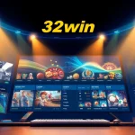 32win trang chủ showcasing an engaging online gaming interface with betting options.