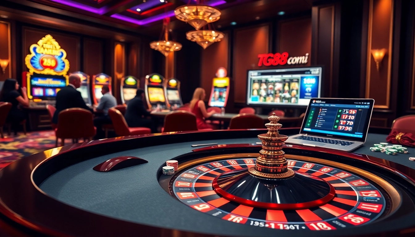 Experience the thrill of roulette at https://tg88link.com/ with vibrant colors and dynamic gaming action.