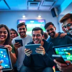 Exciting online gaming experience with Goal123, showcasing diverse players engaging with a modern interface.