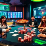 Experience the thrill of https://88aa.law/ with vibrant gaming visuals at an elegant casino.